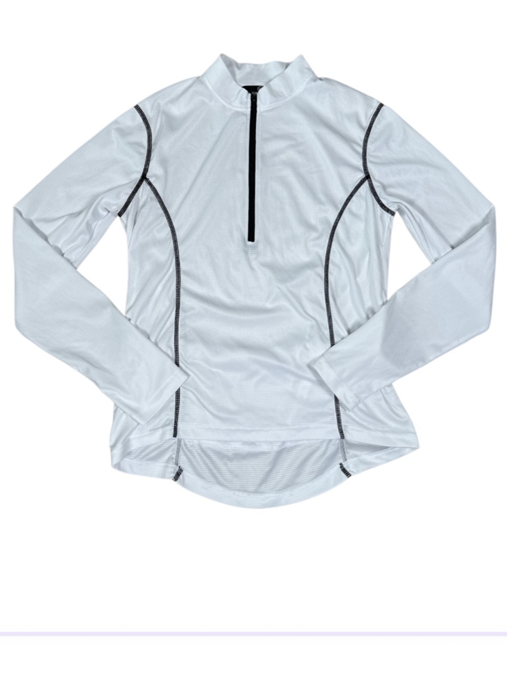 Canari White Active Jersey with Black Logo Women’s Size Large